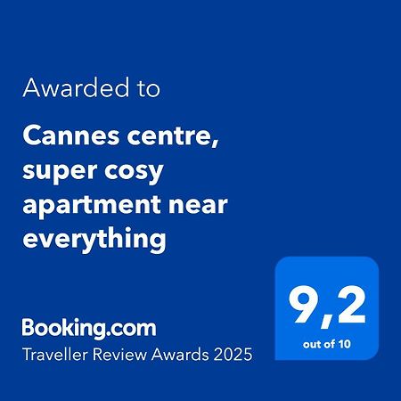 Cannes Centre, Super Cosy Apartment Near Everything מראה חיצוני תמונה